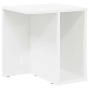 Tavolino | Tavolo laterale Bianco 37 x 32 x 40 cm Legno multistrato