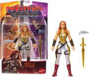 Masters of the Universe - Teela Dea Guerriera, action figure articolata con spada inclusa, ispirata a Camila Mendes dal