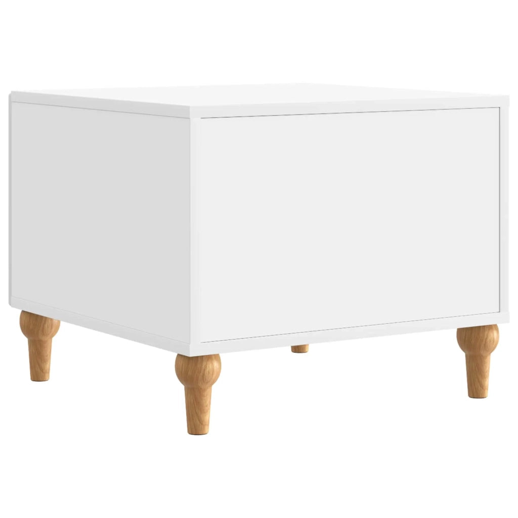 Tavolino da salotto Bianco 49 x 50 x 40 cm Legno ingegnerizzato 894275
