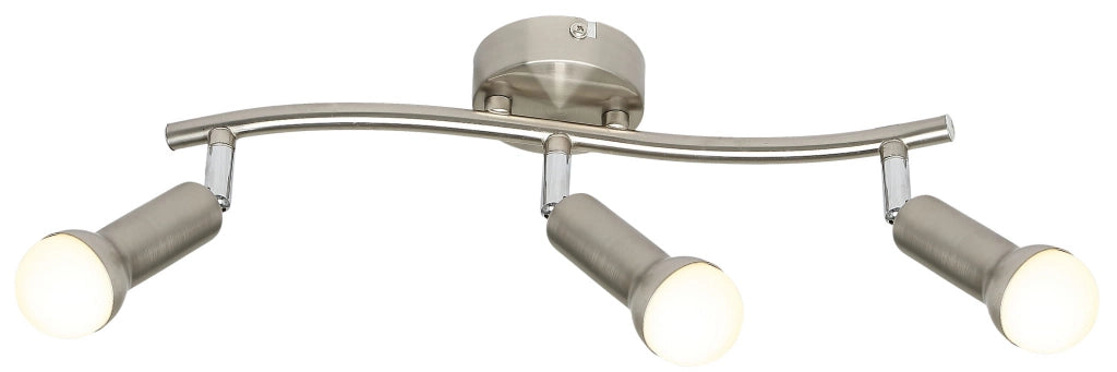 Plafoniera Candellux ARC 93-63465 3xE14 cromo metallo