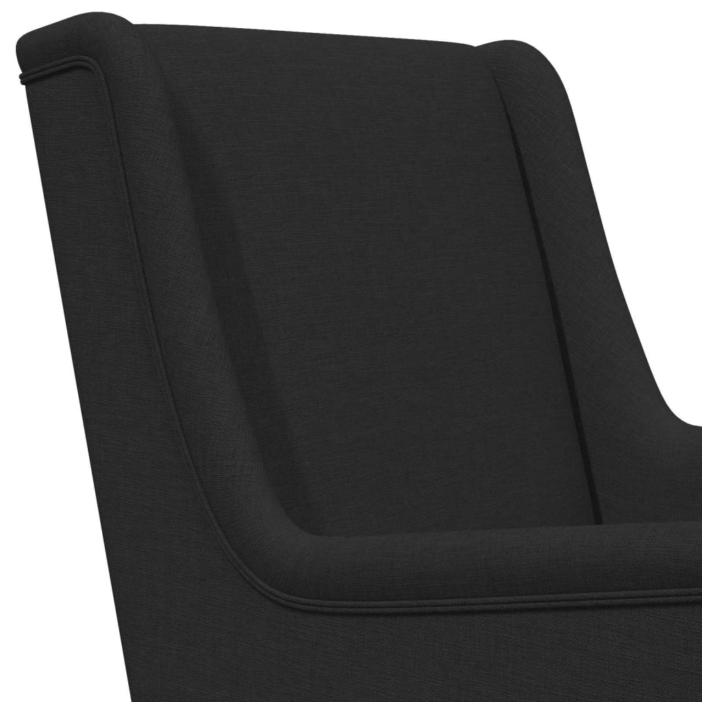 Divano Sedia-Poltrona-Poltroncina Nero Tessuto 987930