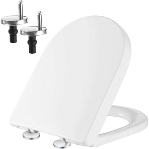 Sedile per wc, morbido, con chiusura e apertura rapida, a forma