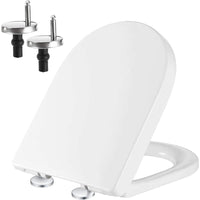 Sedile per wc, morbido, con chiusura e apertura rapida, a forma