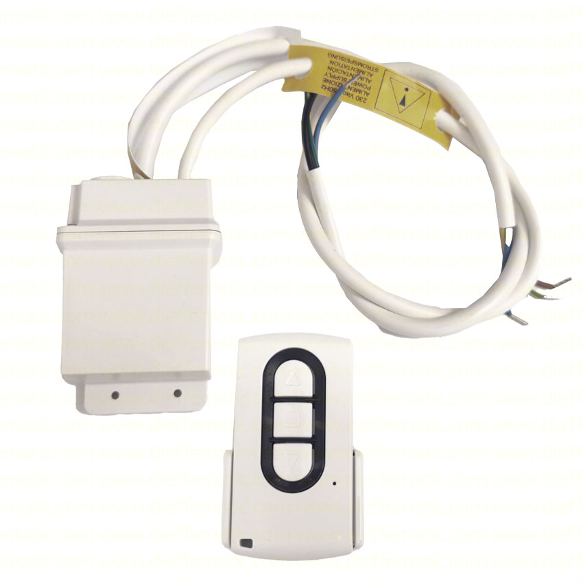 QUADRO DI COMANDO PER TAPPARELLE E TENDE DA SOLE CON TELECOMANDO ROLLING CODE