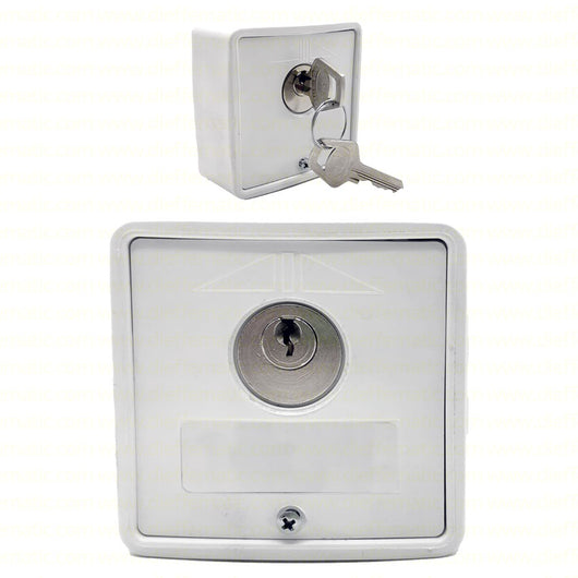 SELETTORE IN PLASTICA DA ESTERNO ABS IN PLASTICA VDS DFM ORIGINALE BIANCO