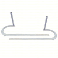 COPPIA BRACCI CURVI PER 2 MOTORI PORTA BASCULANTE GARAGE BASIC 09 ROCKET