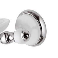 Portasapone in ceramica bianca - serie epoca