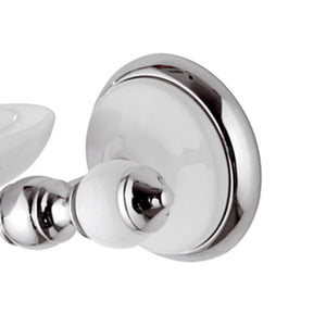 Portasapone in ceramica bianca - serie epoca