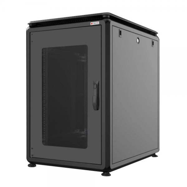 Armadio Server Rack 19'' 600x1000 16 Unità Nero serie Evolution