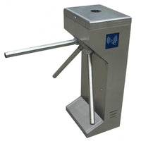 TORNELLO BARRIERA VERTICALE A TRIPODE IN ACCIAIO INOX INDIVIDUALE CON UN ACCESSO