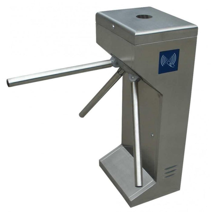 TORNELLO BARRIERA VERTICALE A TRIPODE IN ACCIAIO INOX INDIVIDUALE CON UN ACCESSO