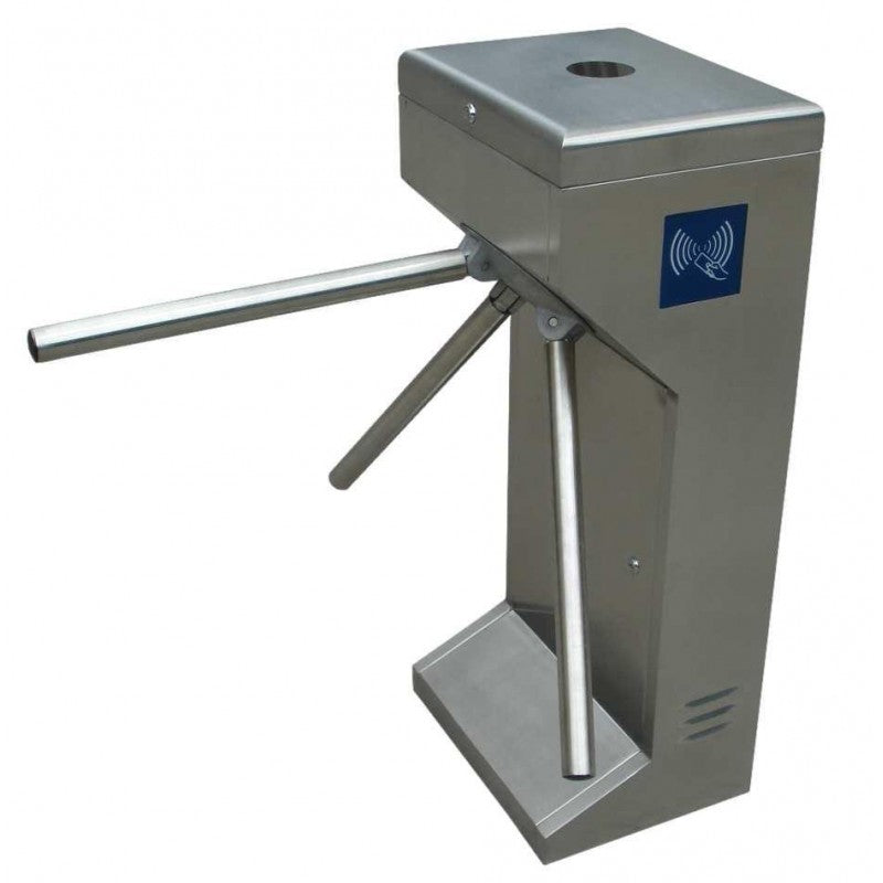 TORNELLO BARRIERA VERTICALE A TRIPODE IN ACCIAIO INOX INDIVIDUALE CON UN ACCESSO