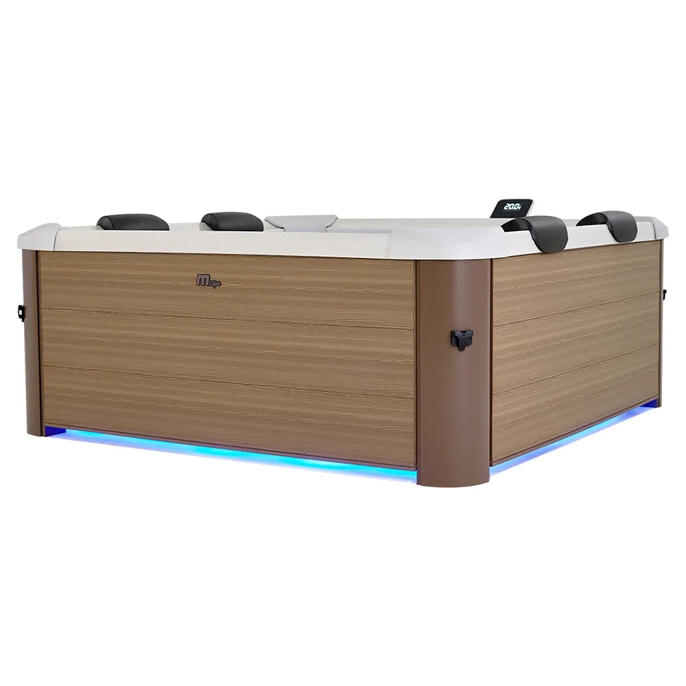 Tempo Style - Spa rigida quadrata MSpa Oslo Amber F-AM063W | Dimensioni 1.60 x 1.60 x 0.65 m