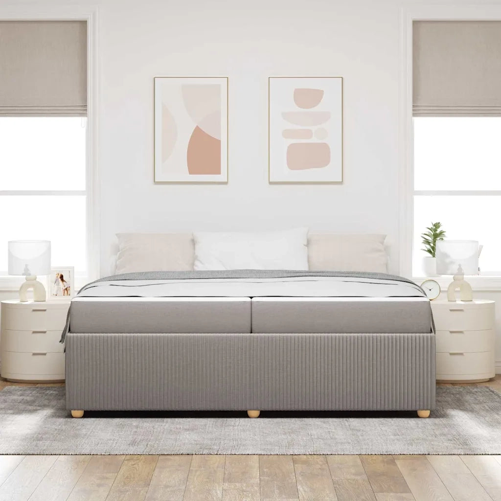 Struttura del letto con materasso Talpa 200 x 200 cm Tessuto 3398435