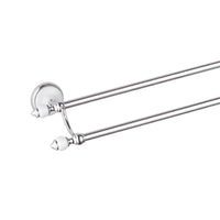 Portasalviette doppio cromato cm. 60 - serie epoca