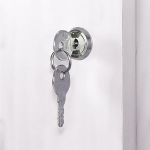 Set Capricorn con 3 Banconi da Negozio e Reception Bianco Brillante Elegante