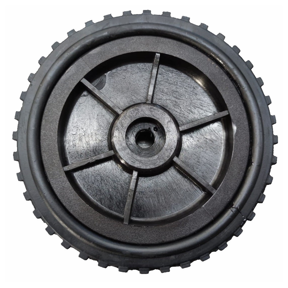 SRU01 RICAMBIO RUOTA NERA PER MOTORIDUTTORE WHEELER PER CANCELLI BATTENTE