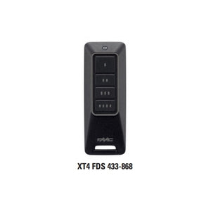 FAAC TRASMITTENTE XT4 FDS 433 868 MHZ NERO 787018 ORIGINALE