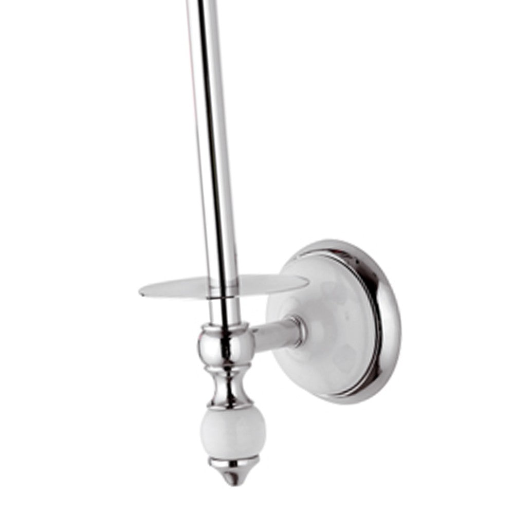 Portarotolo cromato sabbiato - serie epoca