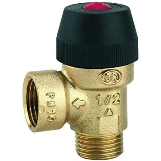 Valvola sicurezza non omologata misure: 1/2 6 bar