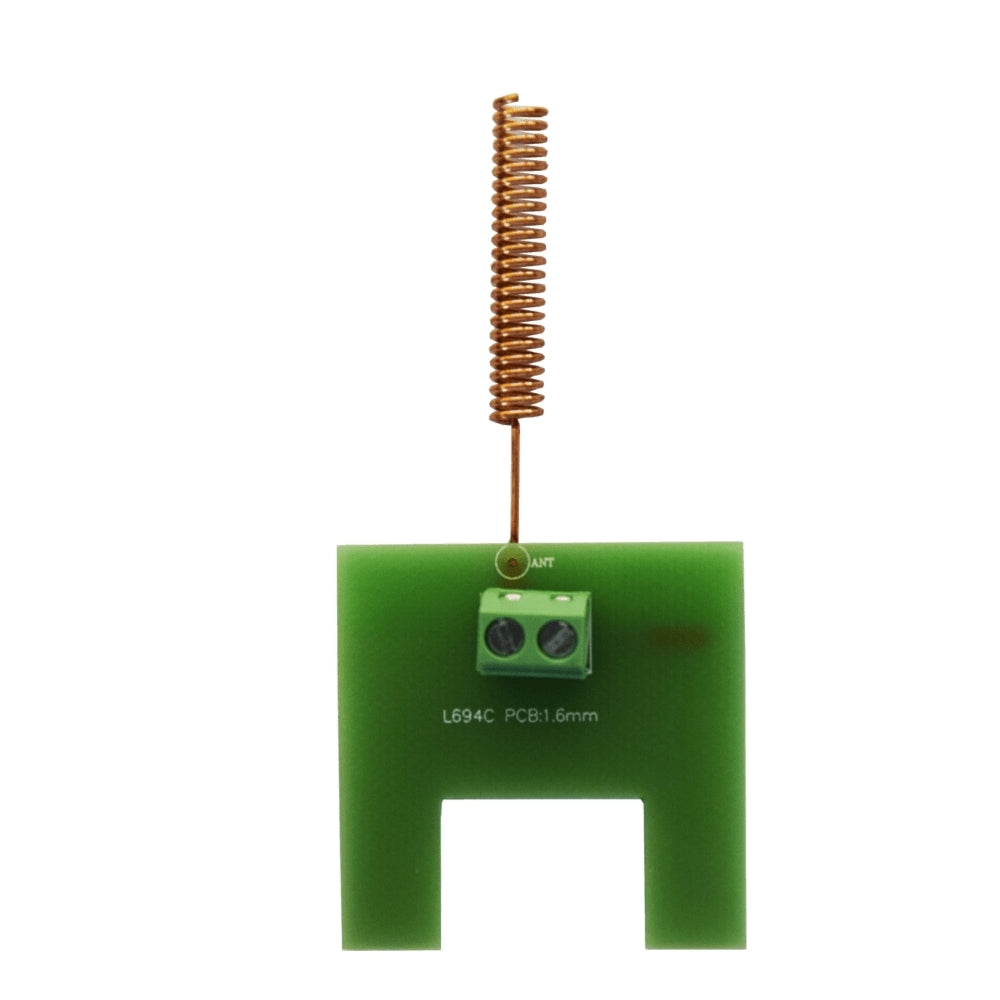 Antenna 433 Mhz Per Febo-Light + Cavo Coassiale Diametro 5 Mm, 50 Ohm