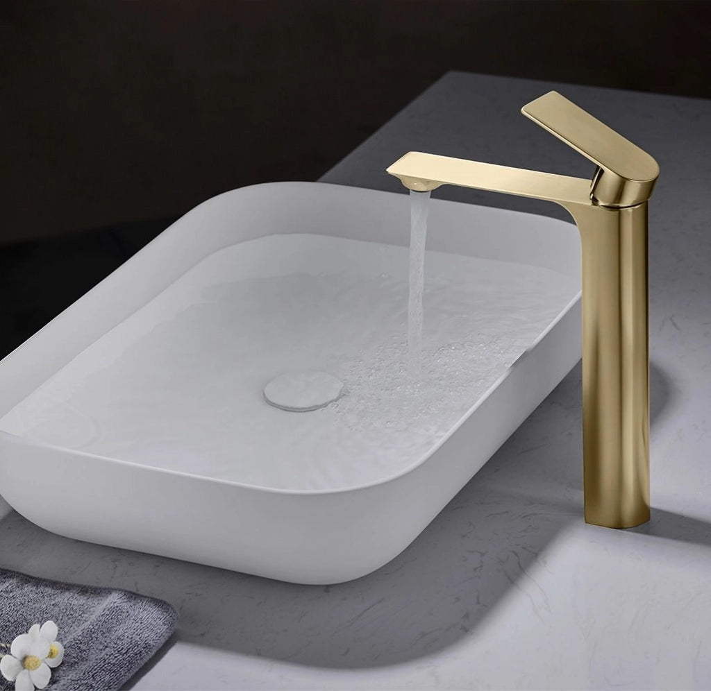 Rubinetto Da Lavabo Rea Urban Gold High