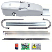 KIT ROCKET PORTA BASCULANTE A CONTRAPPESO 230V + 1 TELECOMANDO NO SALDATURE