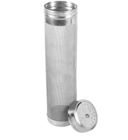 Filtro per Birra/Vino/Caffè in Acciaio Inossidabile - 300 Micron - 29cm x 7cm - Resistente ai Corpi Estranei - Duraturo - Resistente a Temperatura Alta e Bassa