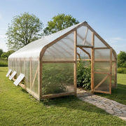 Serra da giardino Classic Wood 4.5 x 6 m (27 m²), 6 mm con rivestimento in policarbonato