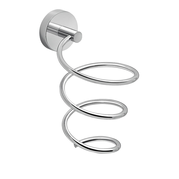 Porta phon da muro in acciaio inox e Cromall 2355 Gedy serie EROS Cromato