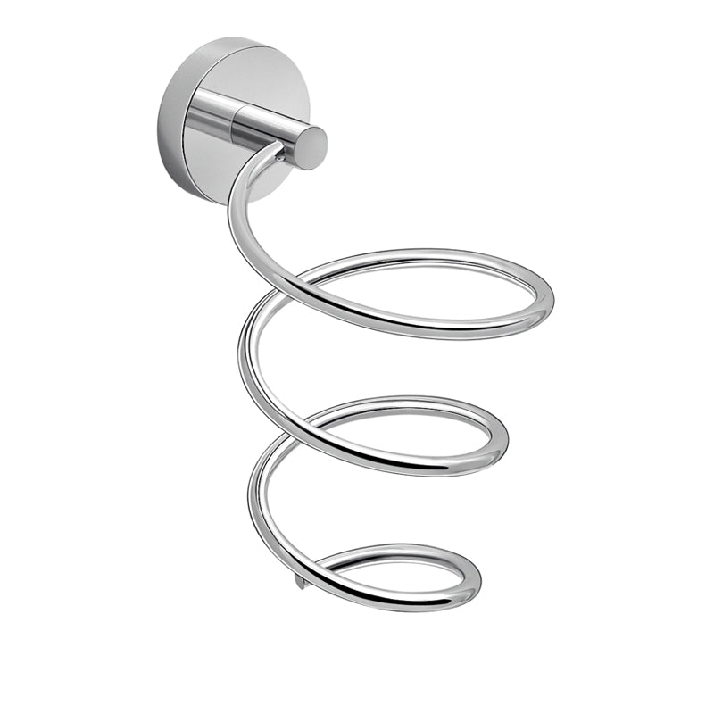 Porta phon da muro in acciaio inox e Cromall 2355 Gedy serie EROS Cromato