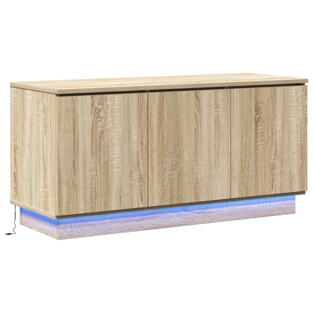 Mobile TV Rovere di Sonoma 100x38x49 cm Legno ingegnerizzato