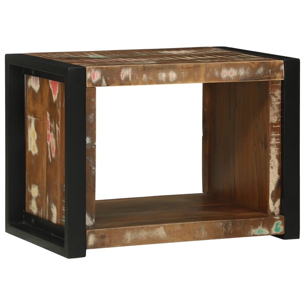 Cube da Parete 55x35x40 cm Legno Massello Recuperato