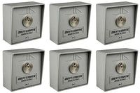 NUMERO 6 SELETTORI A CHIAVE UNICA UGUALE AUTOMAZIONE CANCELLO SERRANDA GARAGE