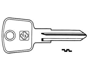 CHIAVI HUF PER AUTO MERCEDES HU37- - HU37 - 5 pezzi SILCA