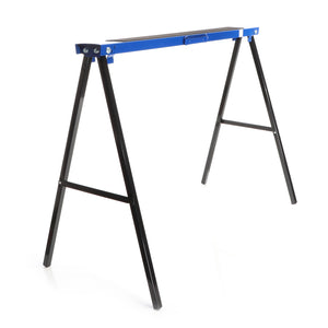 Set di 2 cavalletti pieghevoli di supporto in acciaio Capacità di carico di 250kg per coppia