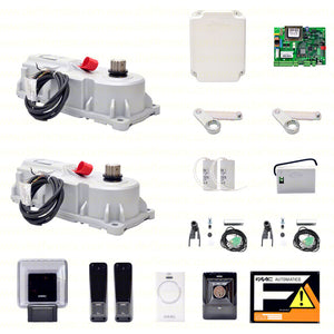 FAAC POWER KIT 770 230V CANCELLO BATTENTE CANCELLI INTERRATO 230V + 2 SAFECODER