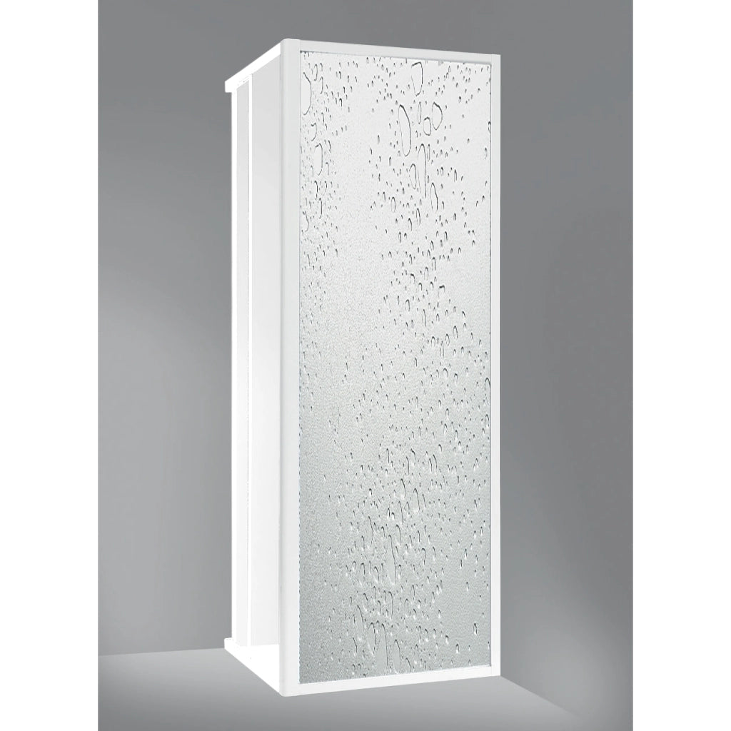 PARETE FISSA SMERALDA 78-82XH185CM BOLLICINE
