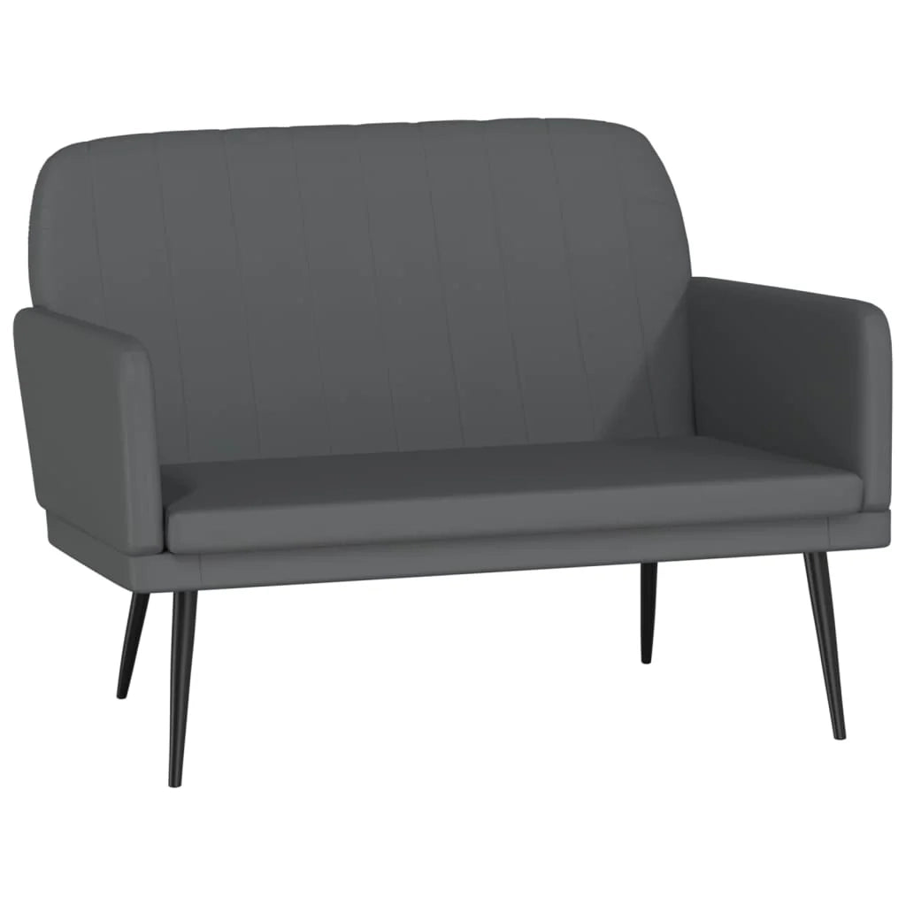 Panca/panca 107 x 80 x 81 cm materiale sintetico grigio 02_0010697