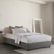 Asid, Letto Piazza e Mezza Sfoderabile Made in Italy, Grigio