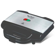Moulinex Ultracompact Metal tostiera 700 W Nero, Argento