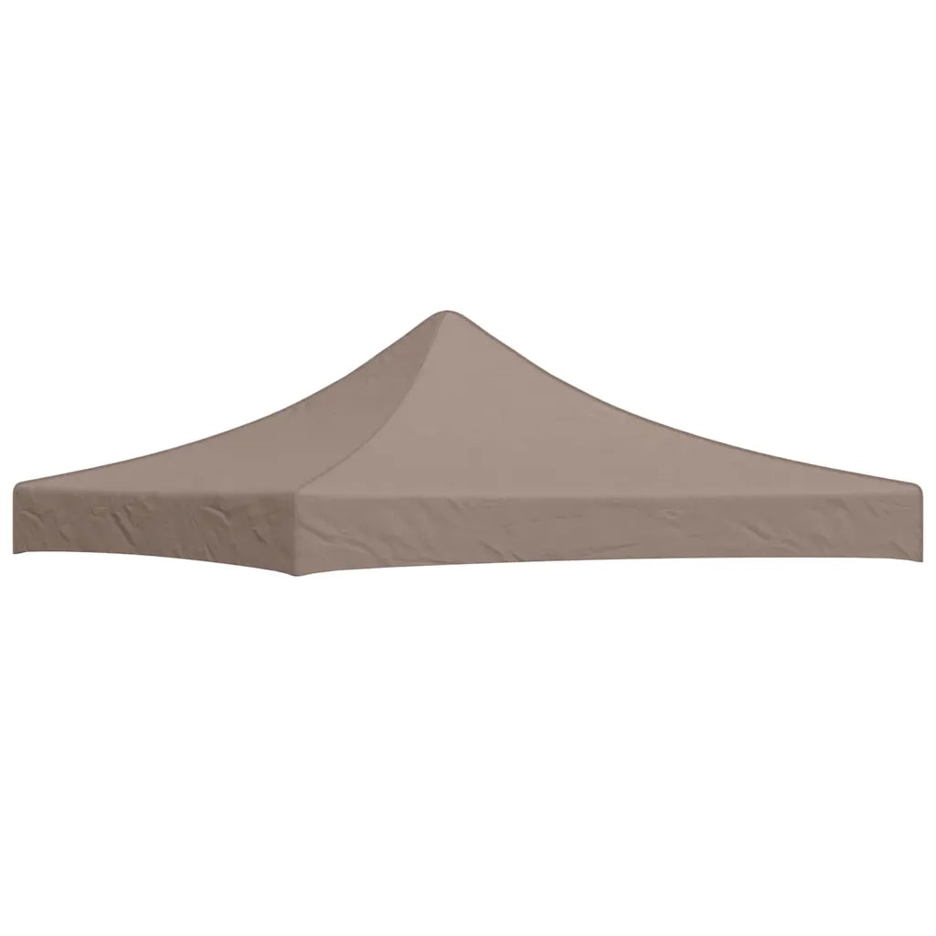 Tetto per Tendone per Feste 3x3 m Grigio Talpa 270 g/mÂ²
