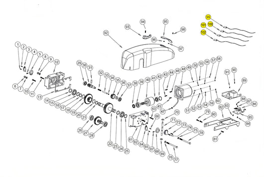 140065 CAVO PRECABLATO BASIC BAZER RICAMBIO