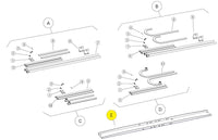 140038 LONGHERONE 1MT BASIC BAZER RICAMBIO