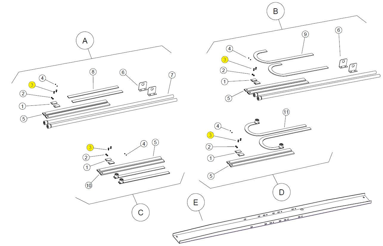 121386 VITE TCEI 8X16 BASIC BAZER RICAMBIO