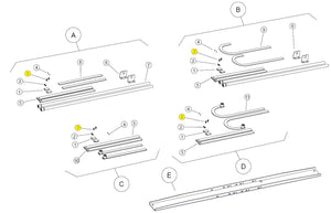 121386 VITE TCEI 8X16 BASIC BAZER RICAMBIO