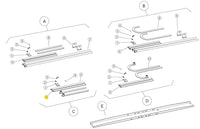 755/B BRACCIO DRITTO CON BOCCOLA SALDATA BASIC BAZER RICAMBIO