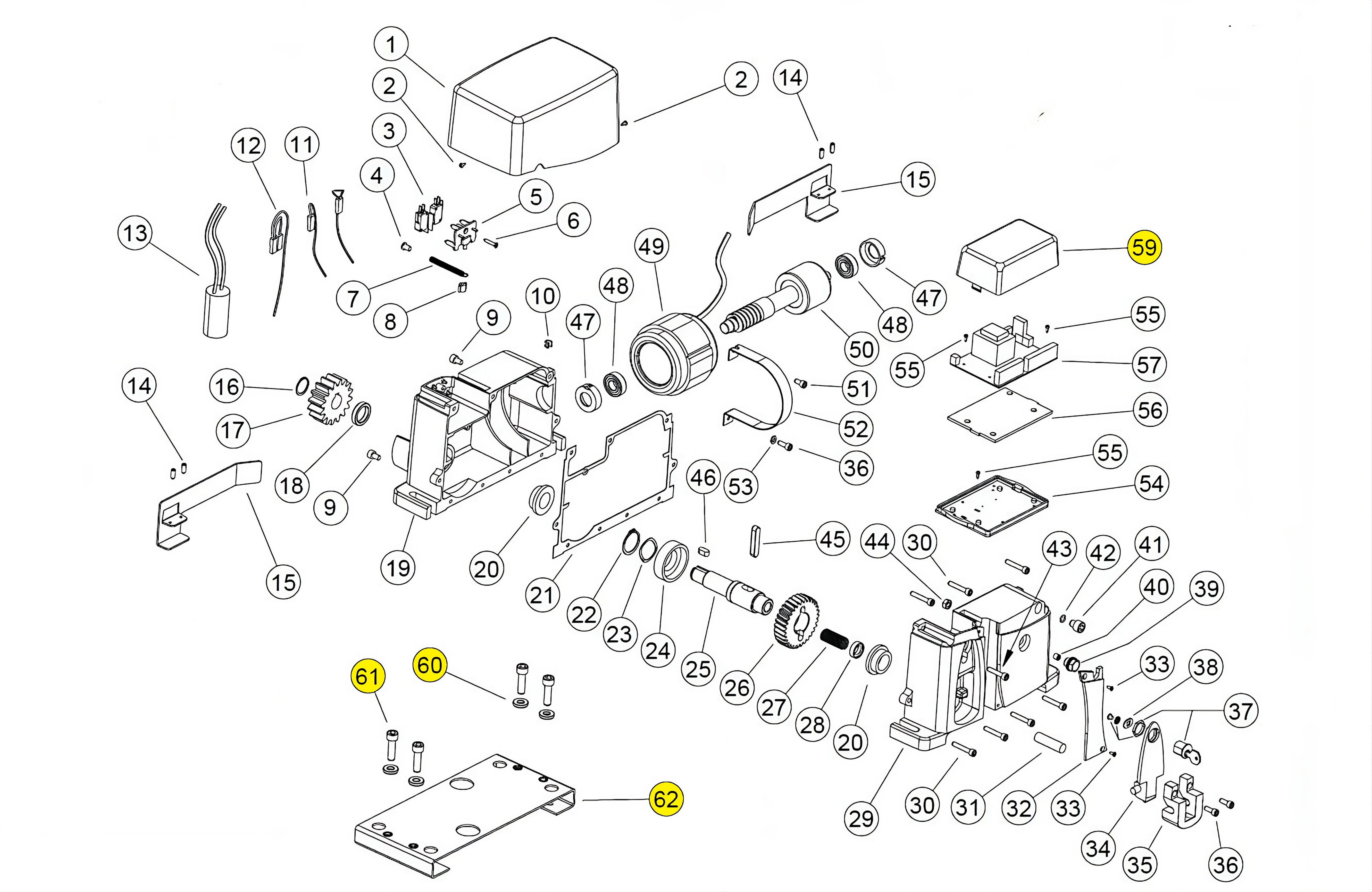 CPT02 CONTROPIASTRA DI FISSAGGIO AG FUTURE KV10 RICAMBIO