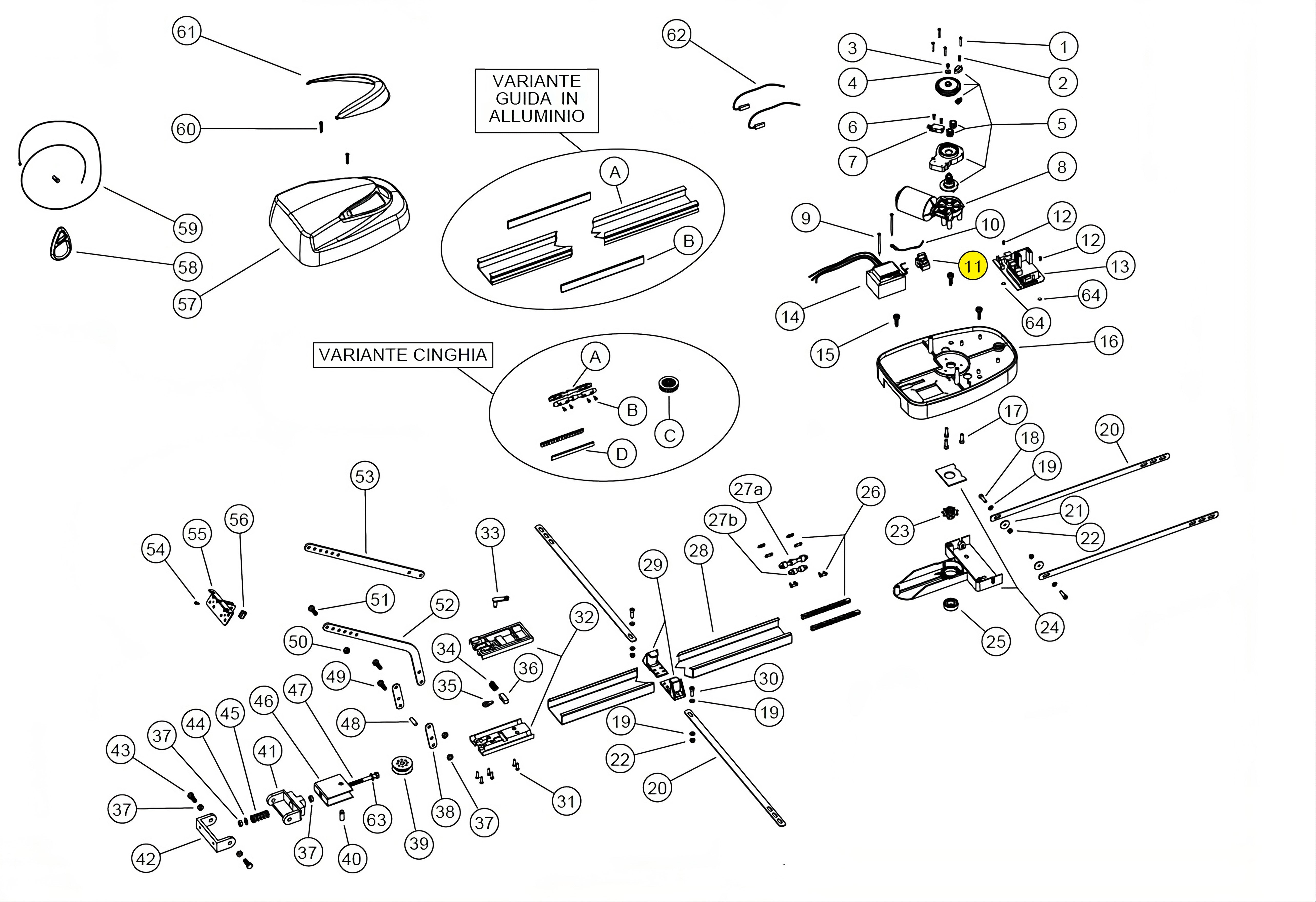 100833 PORTAFUSIBILE + FUSIBILE UTILE UNIKO RICAMBIO