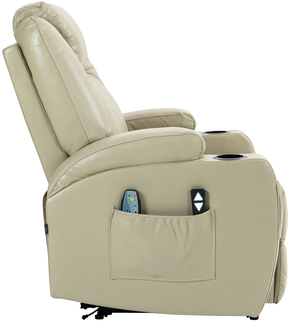 Sessel Hepler mit Massagefunktion Kunstleder